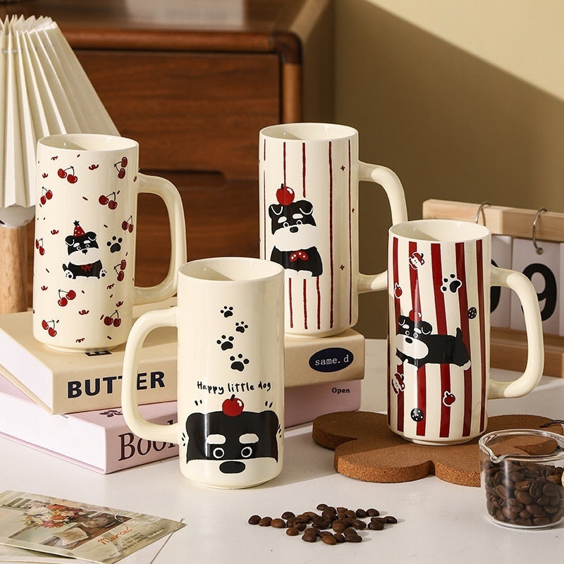 Fairy Tale Ceramic Mug Household Drinking Cup Set
