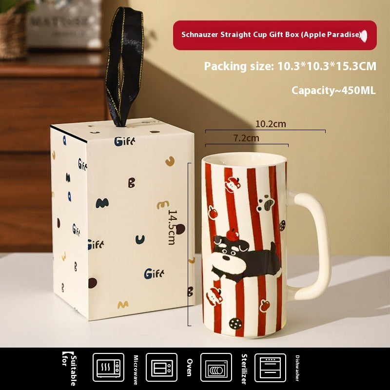 Fairy Tale Ceramic Mug Household Drinking Cup Set