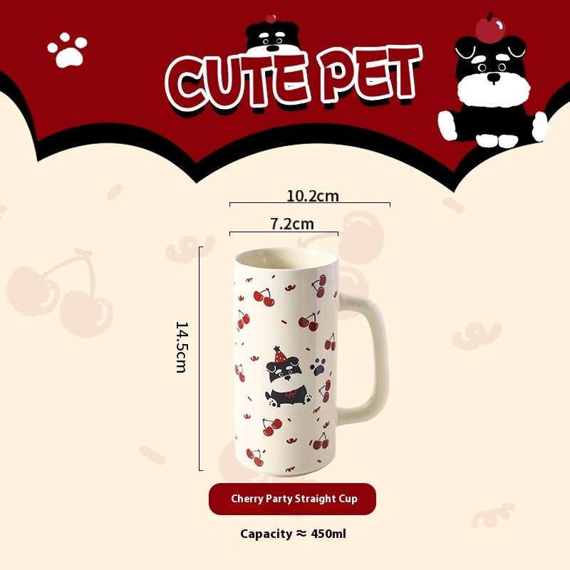 Fairy Tale Ceramic Mug Household Drinking Cup Set