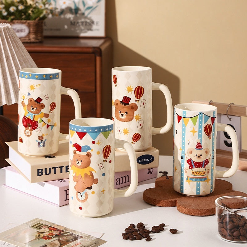 Fairy Tale Ceramic Mug Household Drinking Cup Set