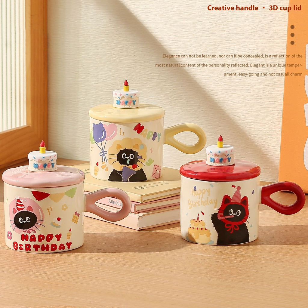 Gift Box With Hand Gift Birthday Gift Breakfast Cup