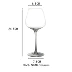 Household Light Luxury High-grade Crystal Glass Wine Goblet