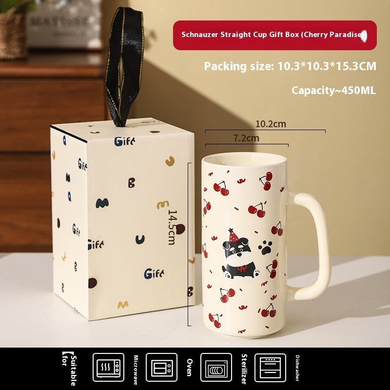 Fairy Tale Ceramic Mug Household Drinking Cup Set