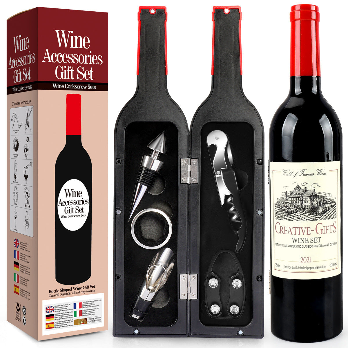 ABS Red Head Magnum Bottle Opener Set
