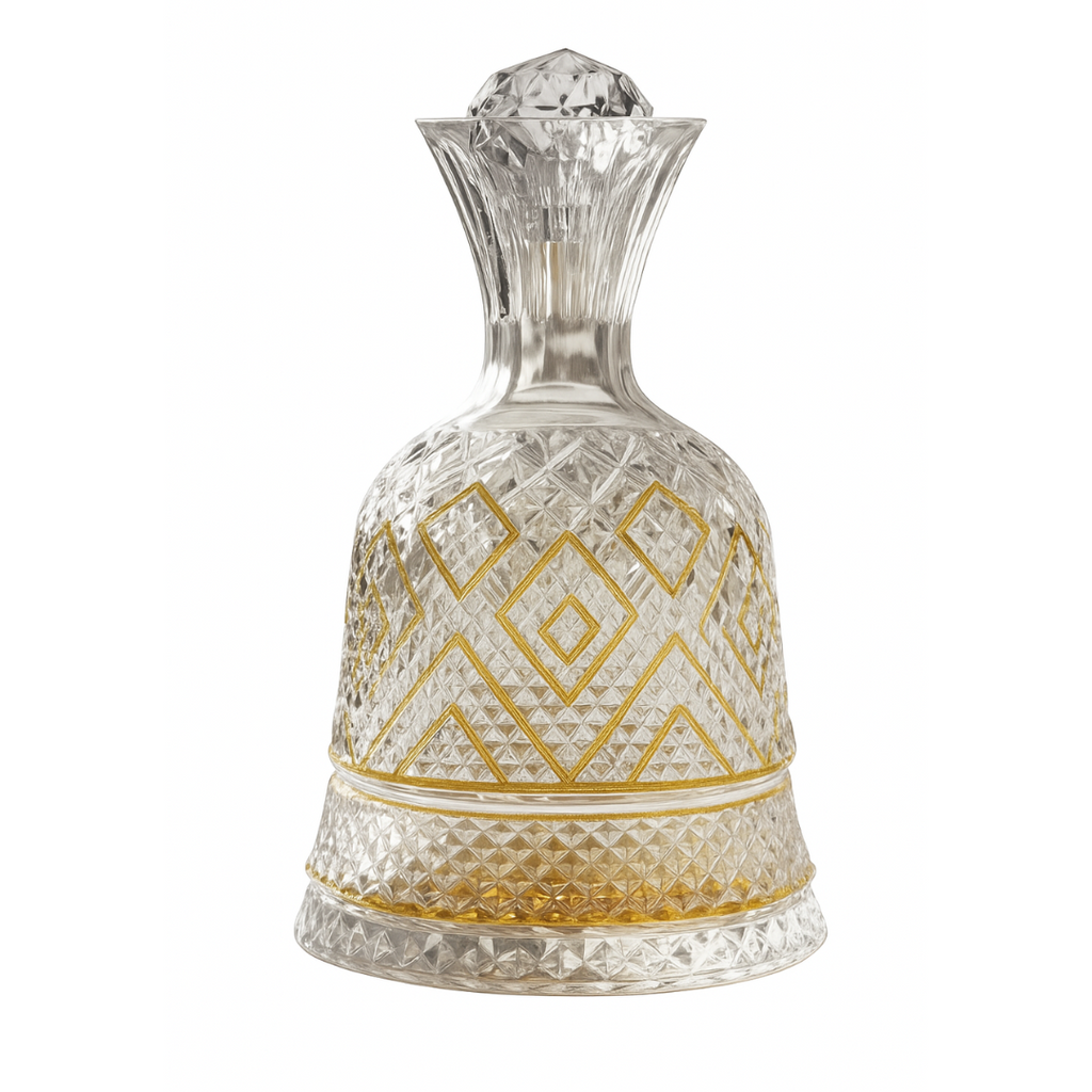 The Golden Vortex Decanter