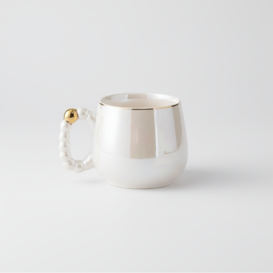 'Luxury Pearl' 8-Piece Pearlescent Tea Set
