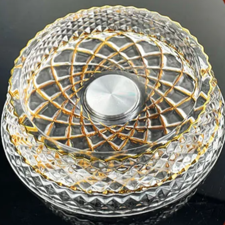 The Golden Vortex Decanter