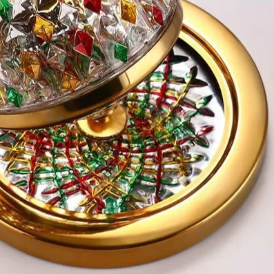 Hand-painted Rotating Wine Decanter