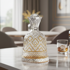 The Golden Vortex Decanter