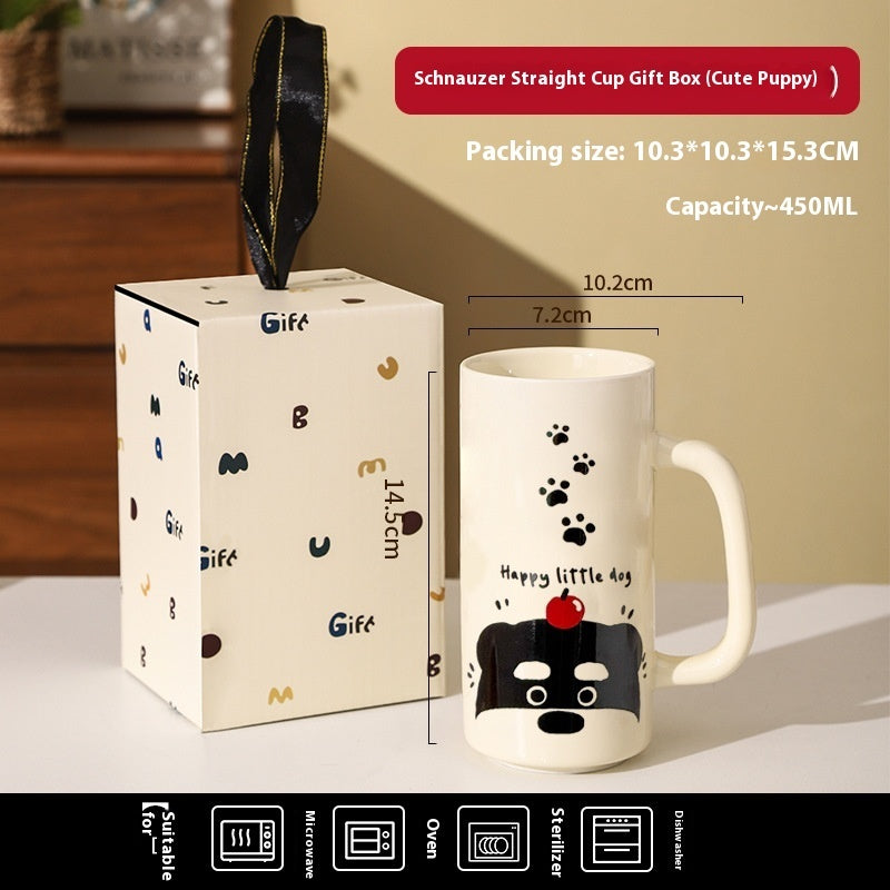 Fairy Tale Ceramic Mug Household Drinking Cup Set